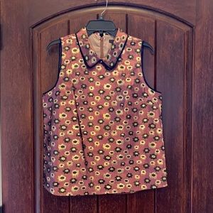 Jcrew Collection Brocade top